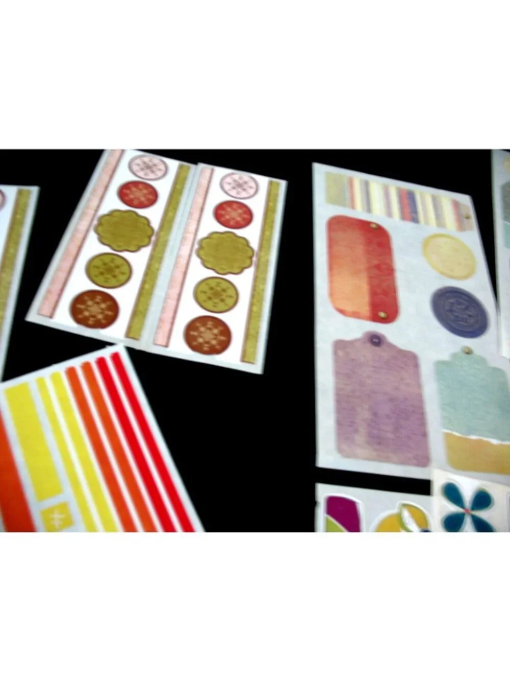 Lot  Mod Designs, earthtones, Primary, Tropical, Inspiration, Stickers